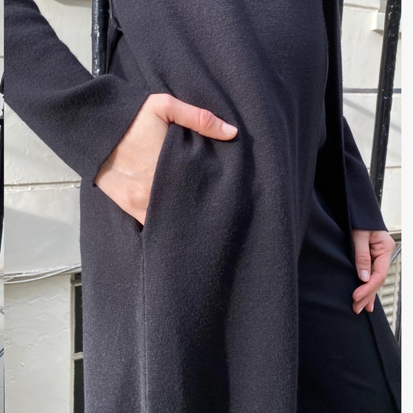 Babaton Navy Merino Wool Kirby Sweater - Picture 8 of 11